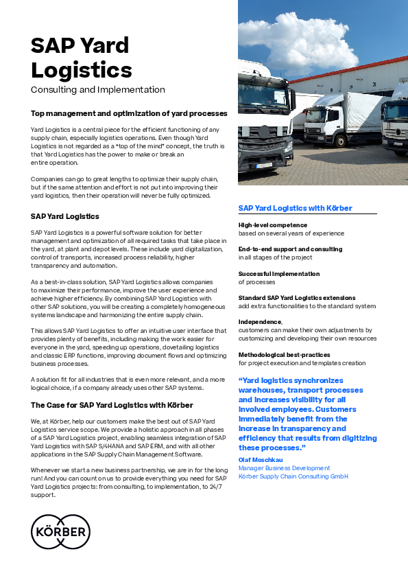 Yard Management System