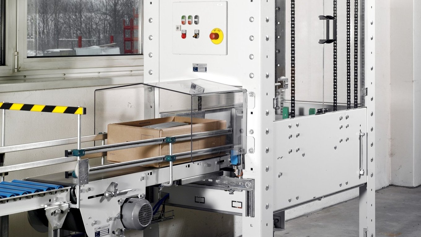 Conveyors and vertical lift