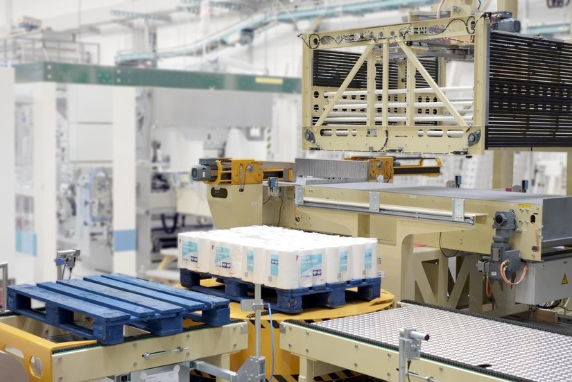 Palletizing solutions to support Tissue Industry
