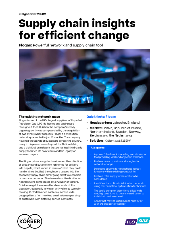 Supply chain insights for efficient change Körber Supply Chain