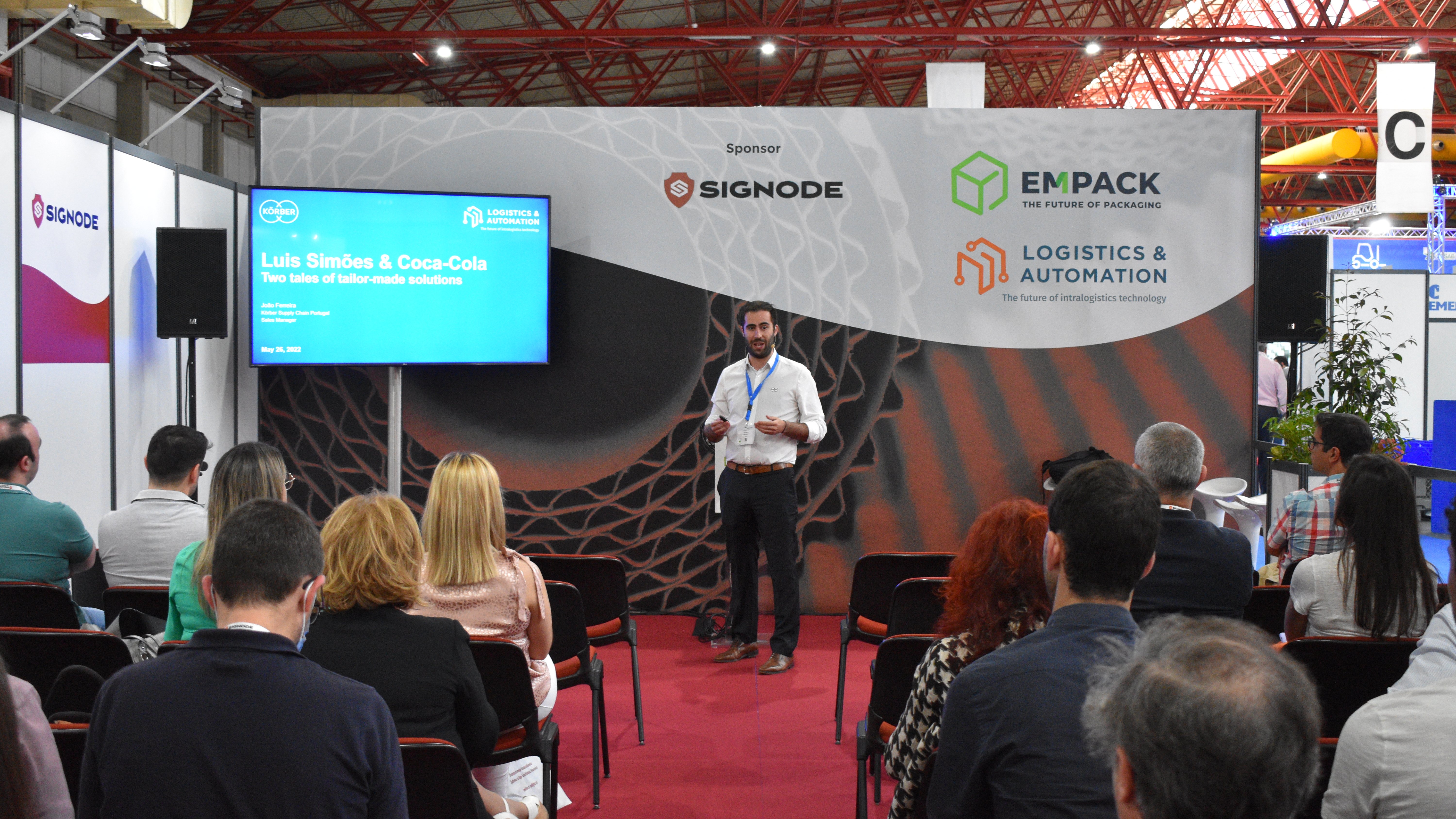 [Translate to Español:] Körber Supply Chain discusses the future of intralogistics at Logistics & Automation Porto